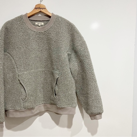 Madewell Polartec® Fleece Crewneck Sweatshirt - Picture 5 of 10